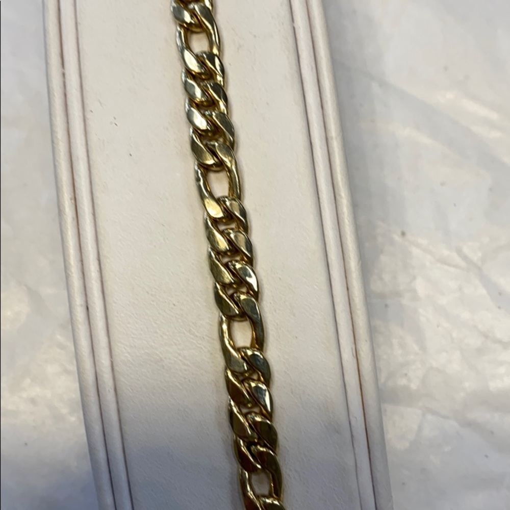 NEW 14K Gold Chain Bracelet